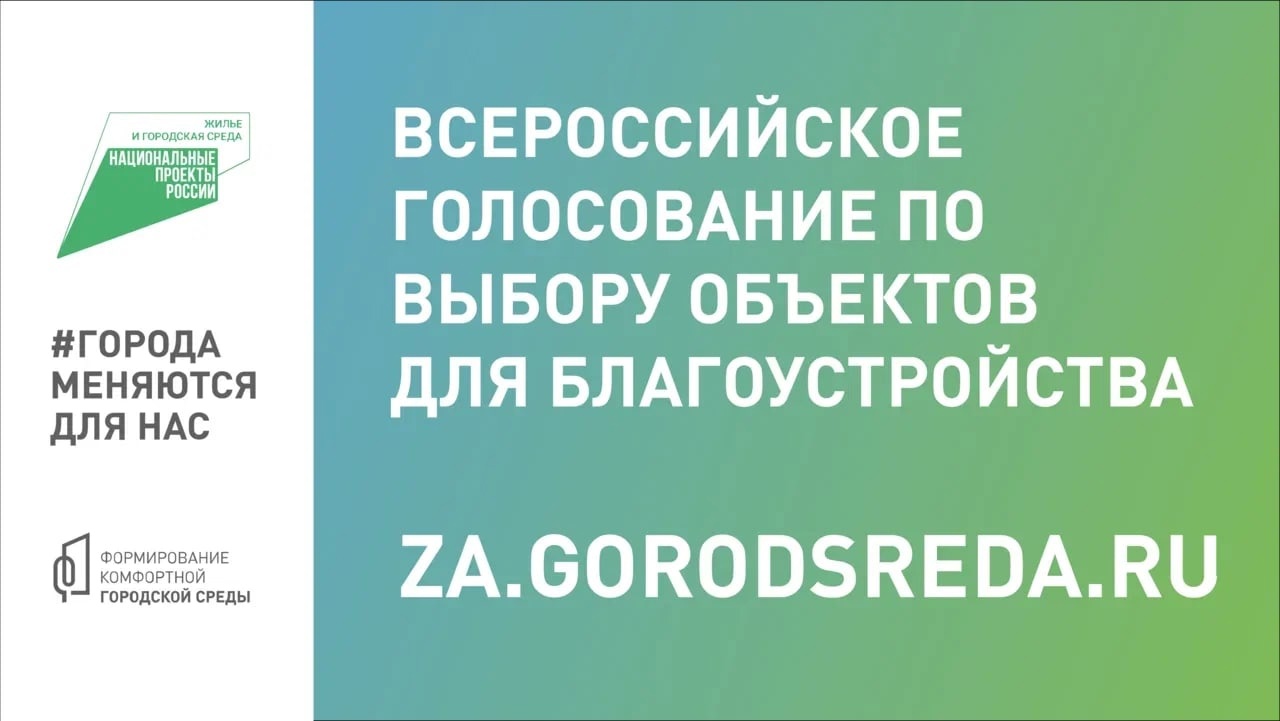 Голосование по выбору общественных территорий.